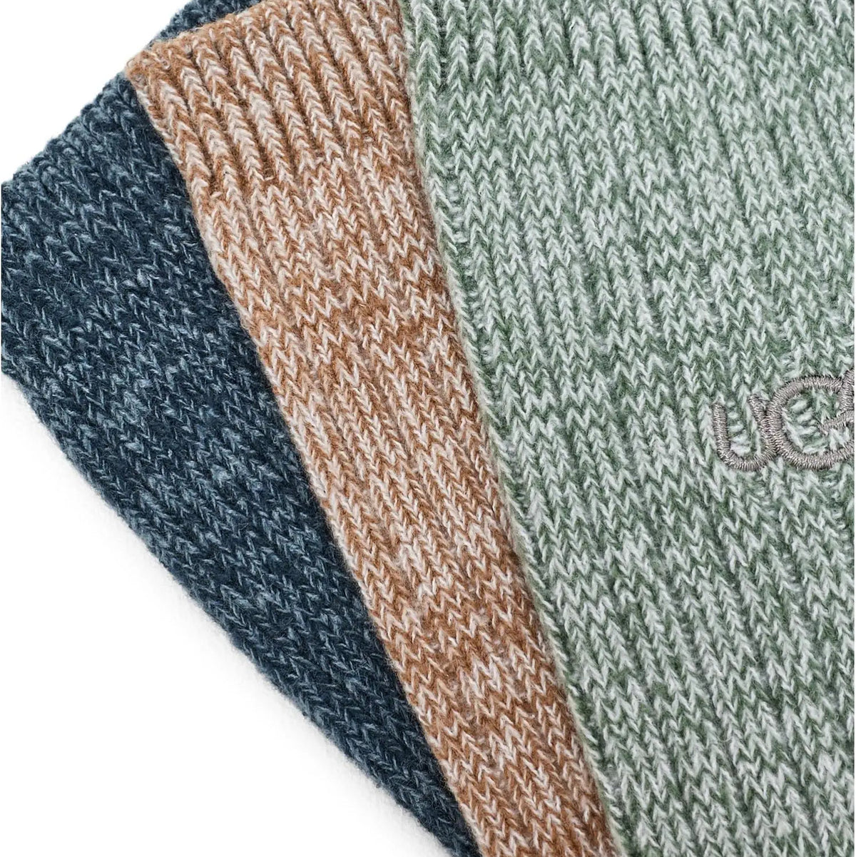 UGG M Trey Rib Knit 3 Pack Mens Hosiery