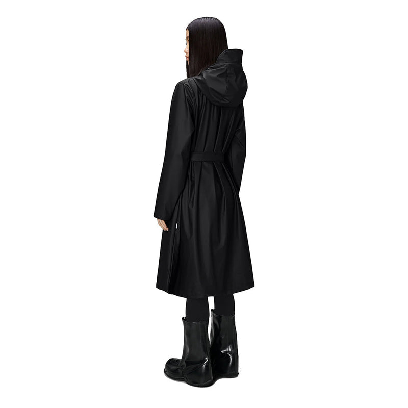 Rains A-Line Longer W Jacket W3 Women's Clothing 
