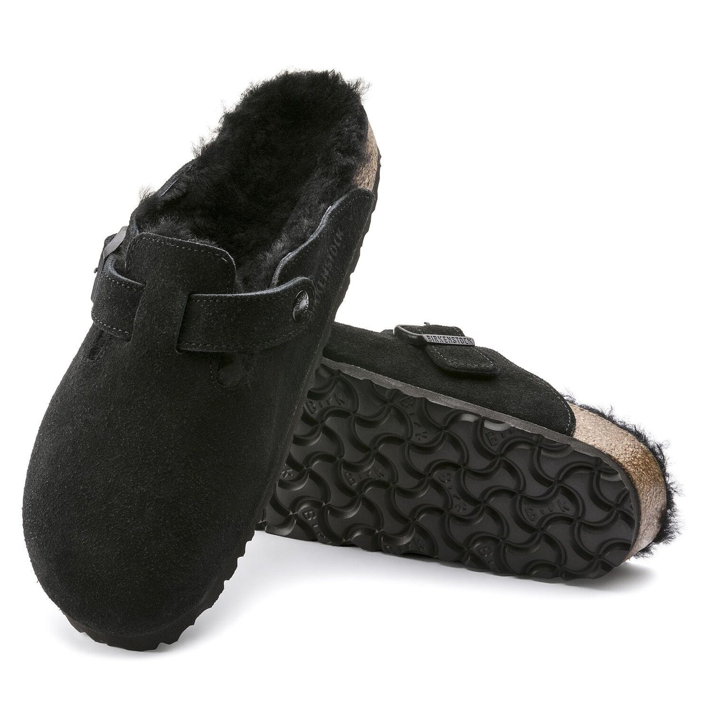 Birkenstock Boston Shearling Clog Womens Shoes 