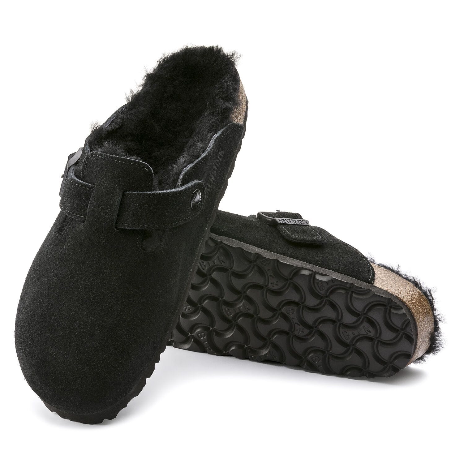 Birkenstock Boston Shearling Clog Womens Shoes 