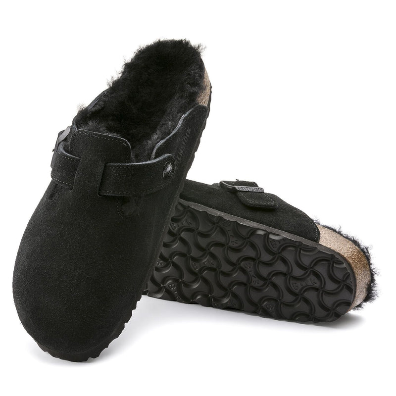 Birkenstock Boston Shearling Clog Womens Shoes 