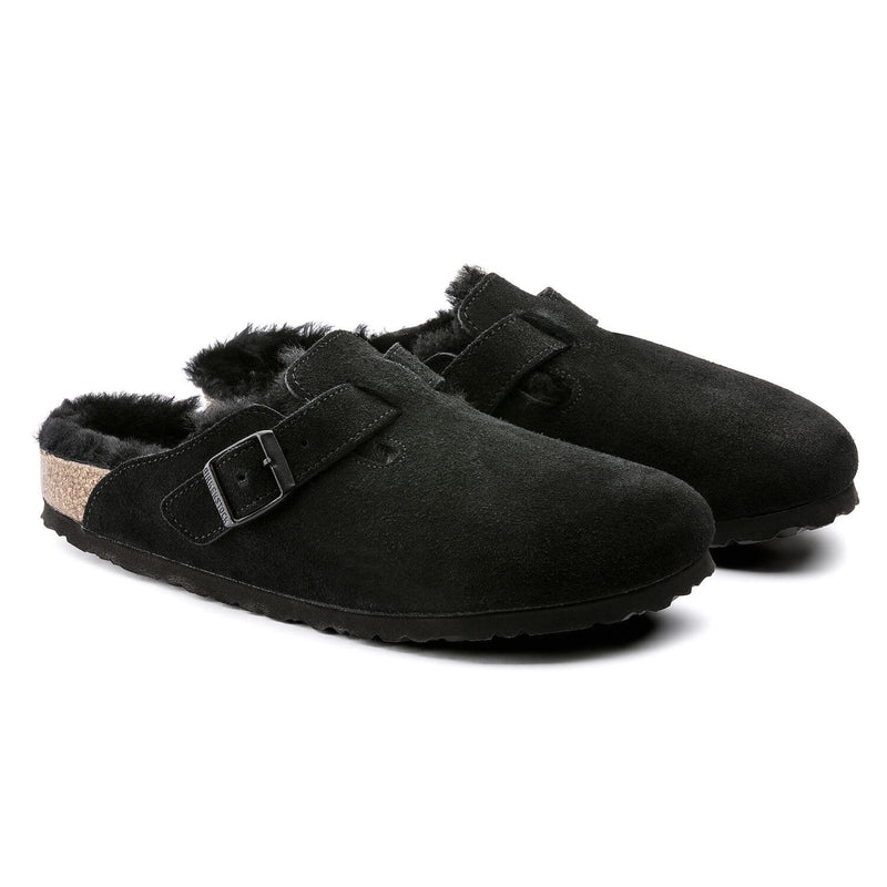 Birkenstock Boston Shearling Clog Womens Shoes 