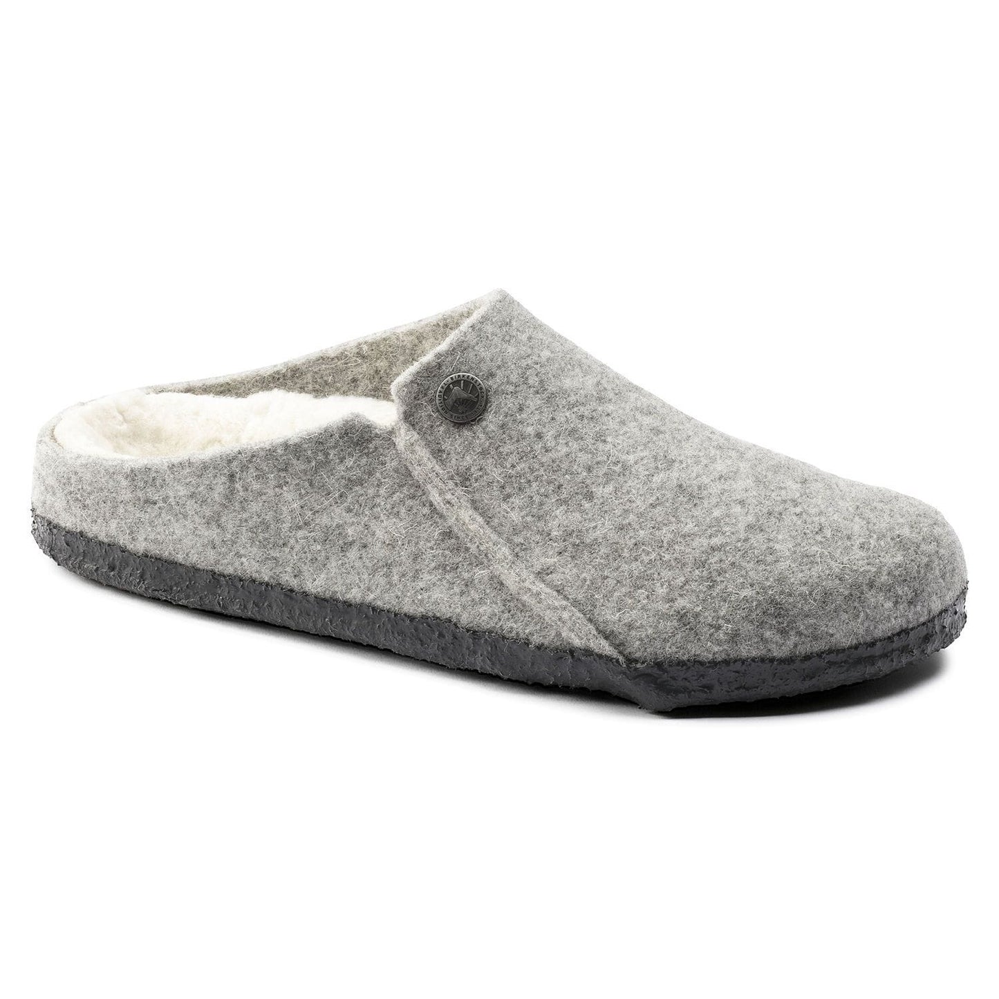Birkenstock Zermatt Slipper Womens Shoes Light Grey