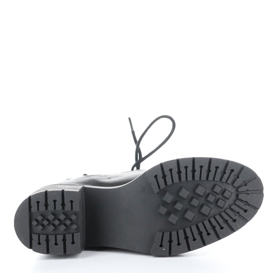 Bos & Co Zing Combat Boot Womens Shoes 