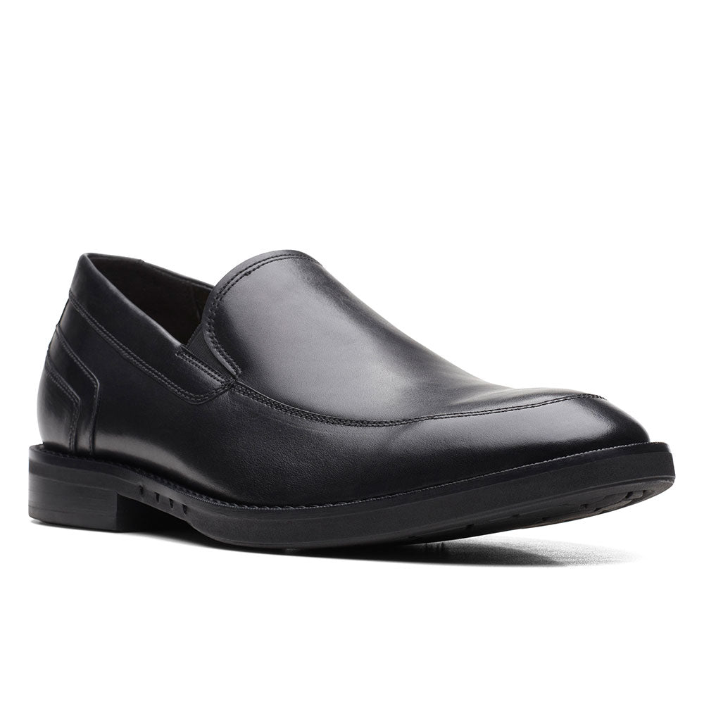 Clarks Unhugh Step Loafer Mens Shoes Black