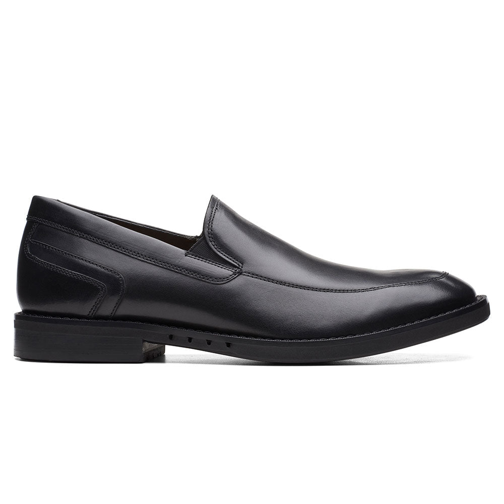Clarks Unhugh Step Loafer Mens Shoes Black