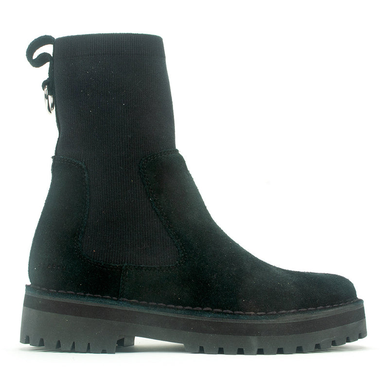 Clarks Rock Knit Boot Womens Shoes 