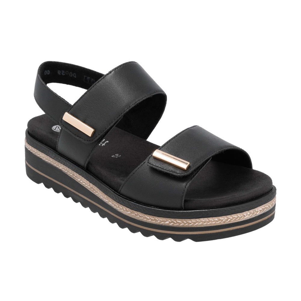 Rieker D0Q59 Womens Shoes Black