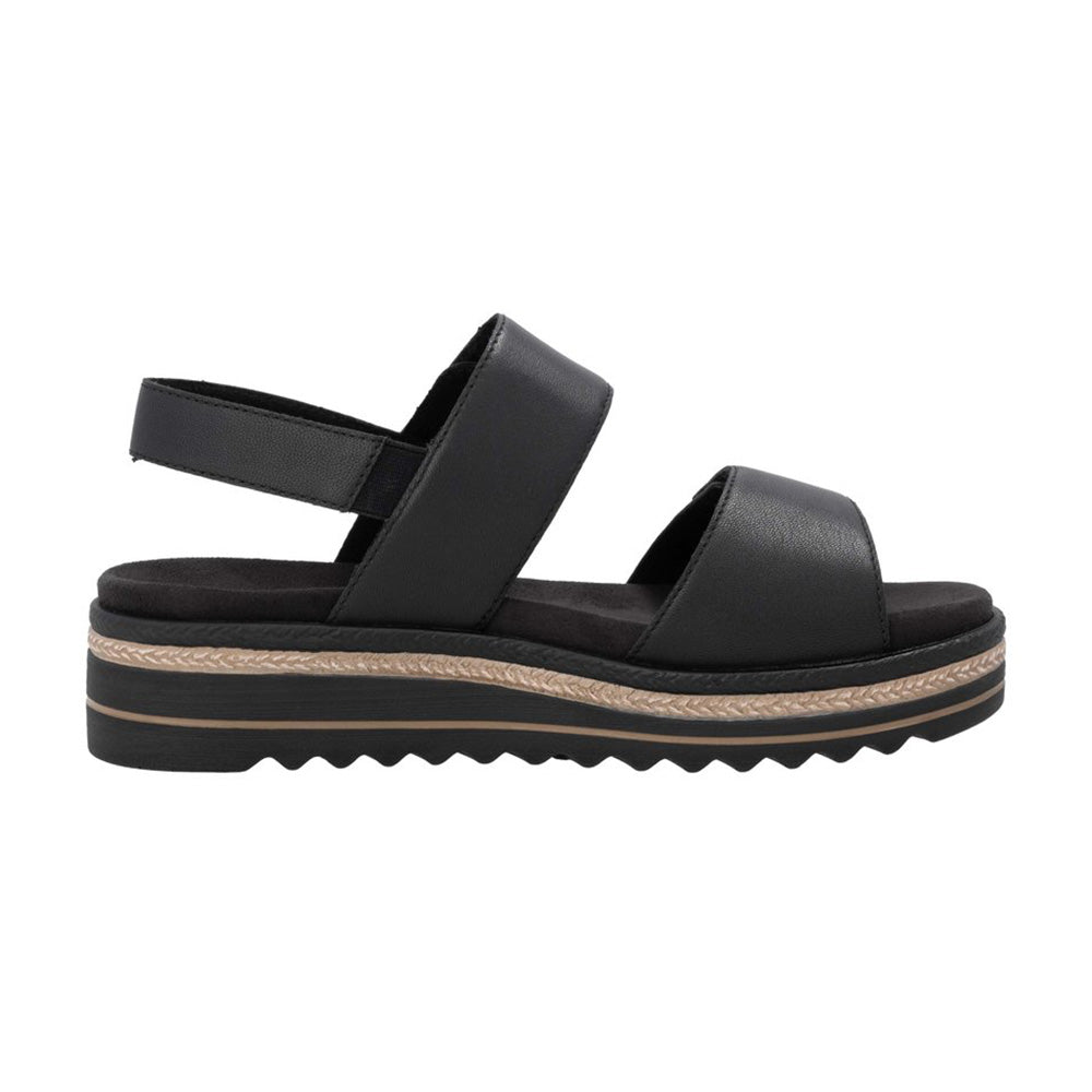 Rieker D0Q59 Womens Shoes Black
