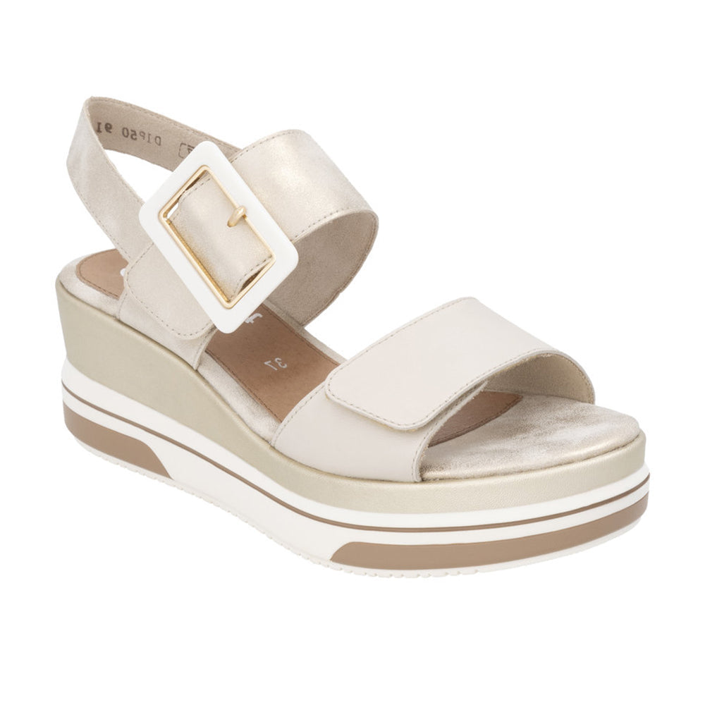 Rieker D1P50 Womens Shoes Porzellan