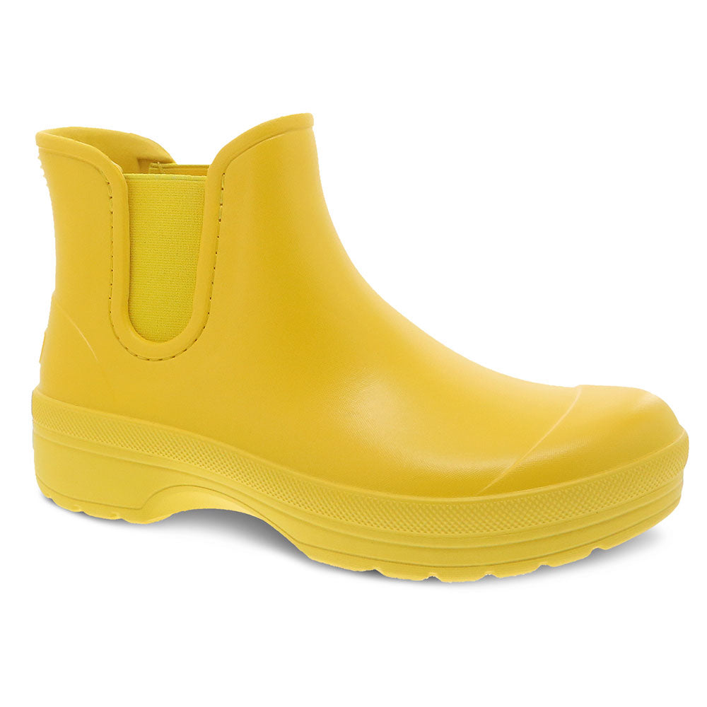 Dansko Karmel Rain Bootie Womens Shoes Yellow