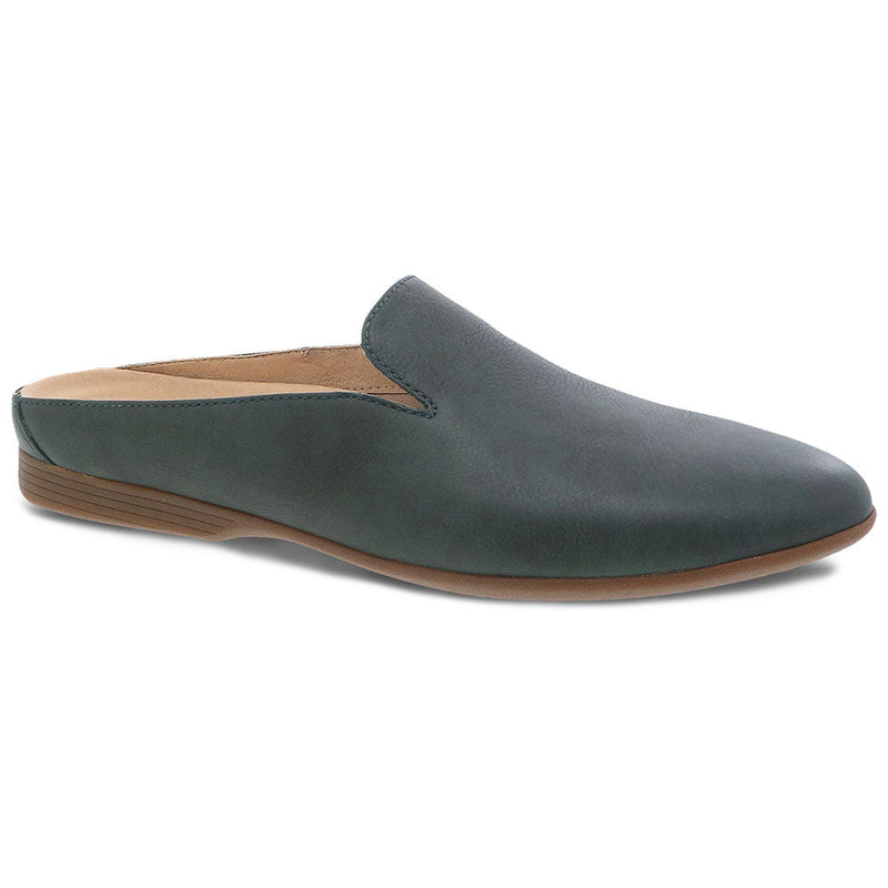 Dansko Lexie Leather Mule Womens Shoes Green