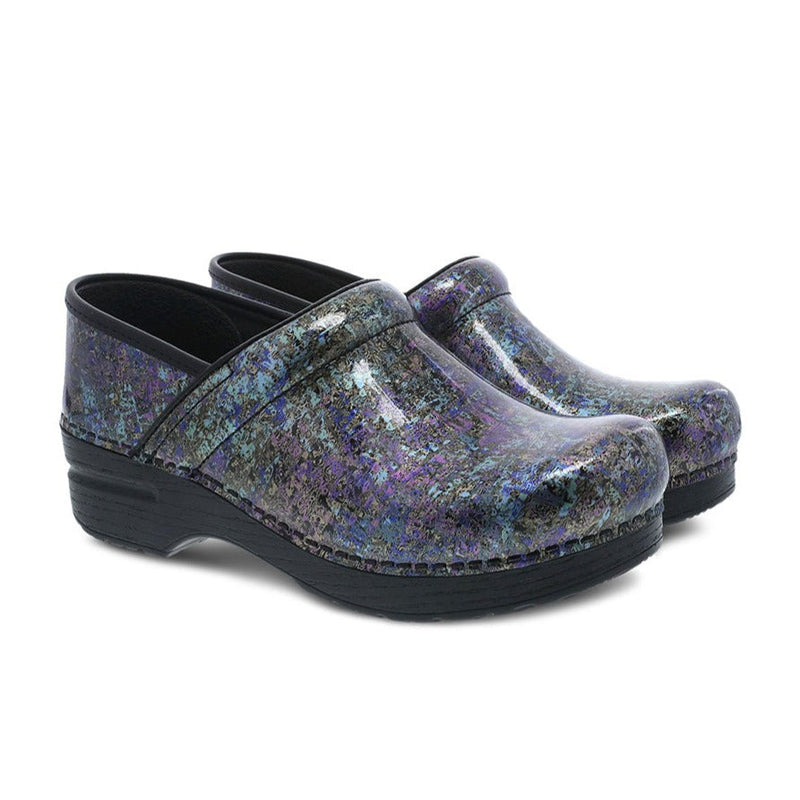 Dansko Professional Patent Metallic Ink Womens Shoes Patent Metallic Ink