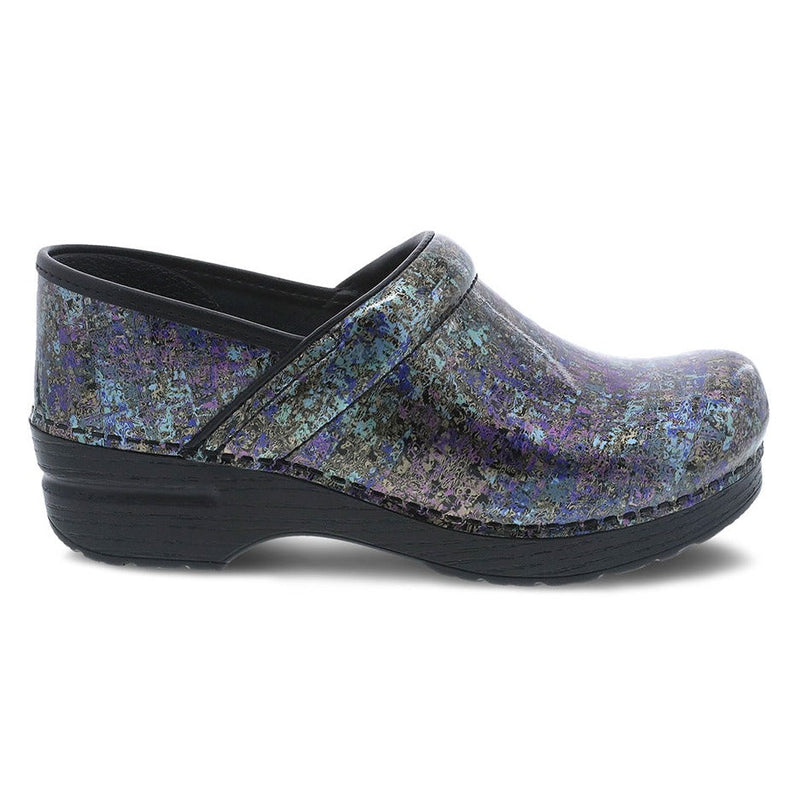 Dansko Professional Patent Metallic Ink Womens Shoes 