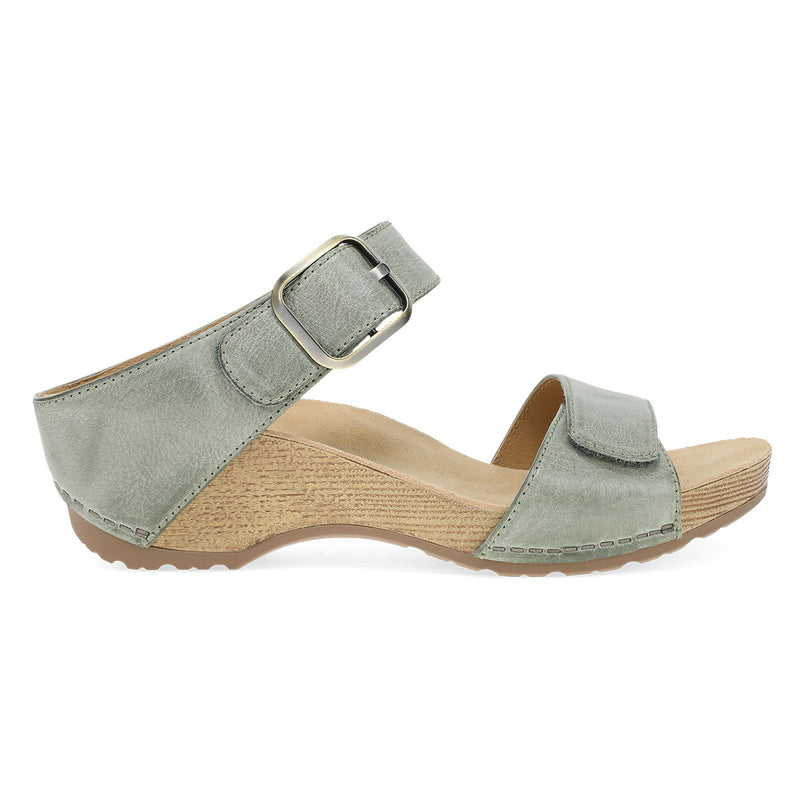 Dansko Tanya Double Strap Slide Sandal Womens Shoes