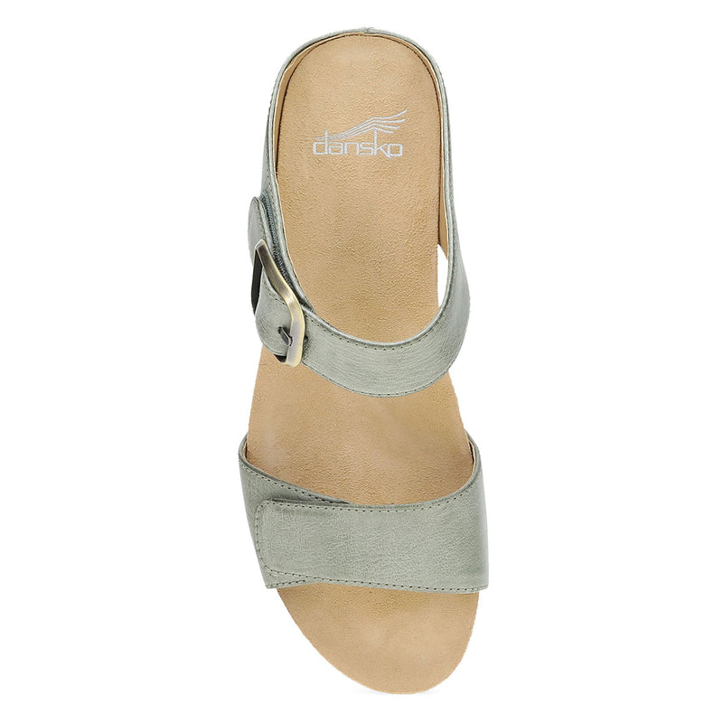 Dansko Tanya Double Strap Slide Sandal Womens Shoes