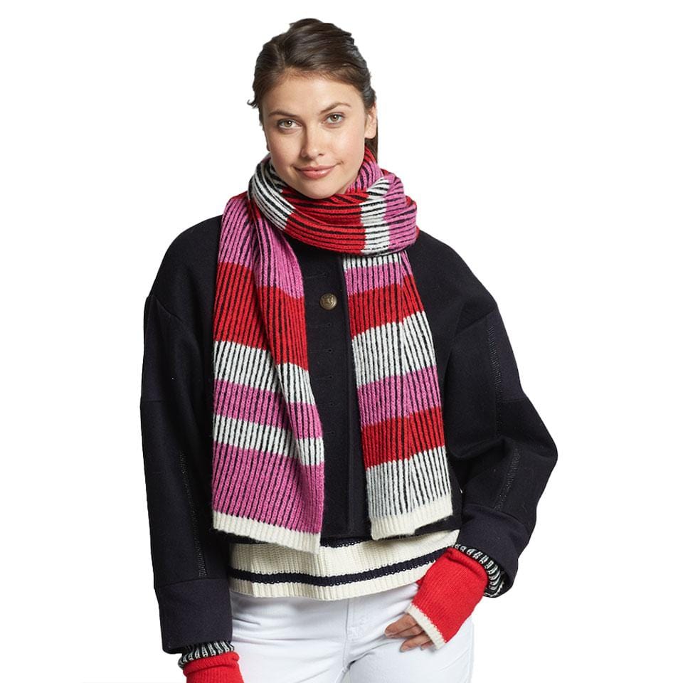 Simons Shoes Lollipop Peony Gift Box - Muffler + Fingerless Gloves  