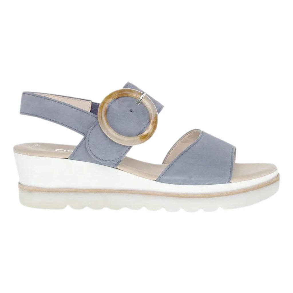 Gabor 44.645 Womens Shoes Blue/Powder
