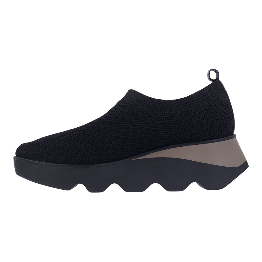 L'Amour Des Pieds Havanna Womens Shoes Black Stretch