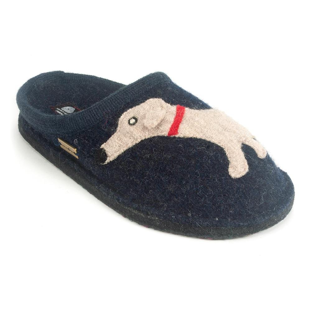 Haflinger Doggy Slippers Womens Shoes 