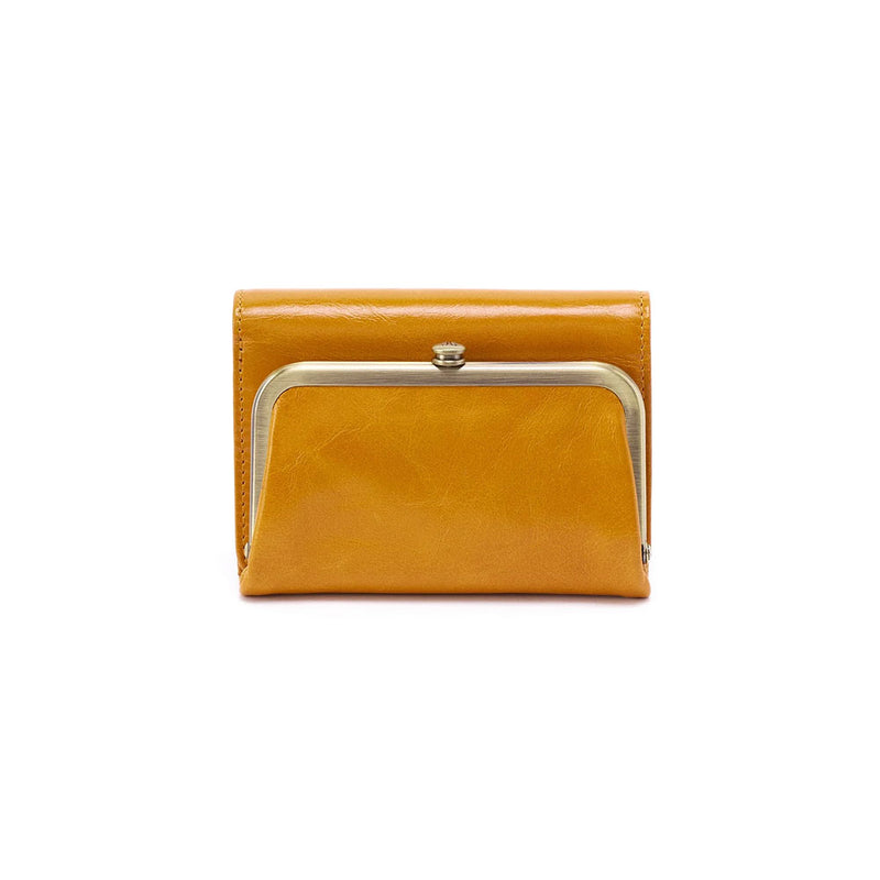 Hobo Robin Compact Wallet Handbags warm amber