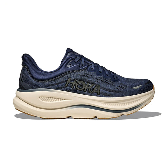 Hoka Men's Bondi 9 Mens Shoes Midnight Blue / Varsity Navy