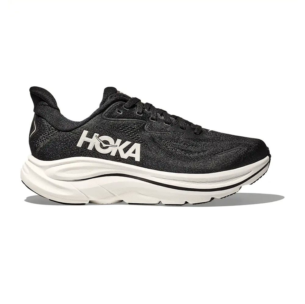 Hoka Men's Clifton 10 Mens Shoes Black / White