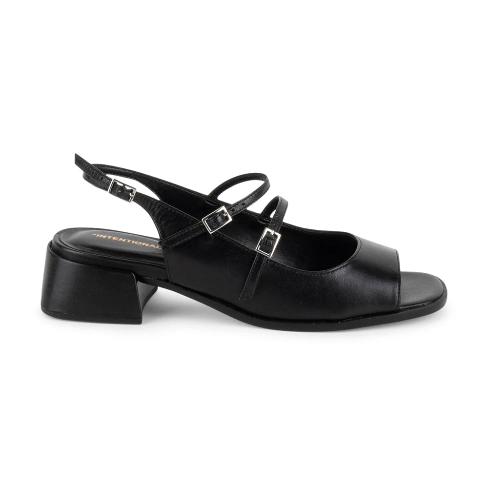 Intentionally Blank Peaches Womens Shoes Black