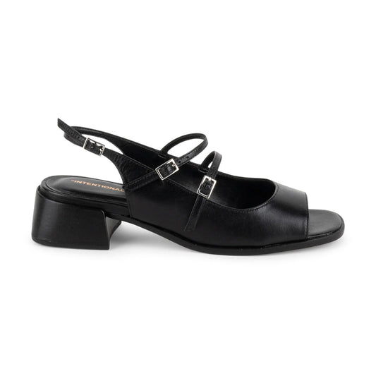 Intentionally Blank Peaches Womens Shoes Black