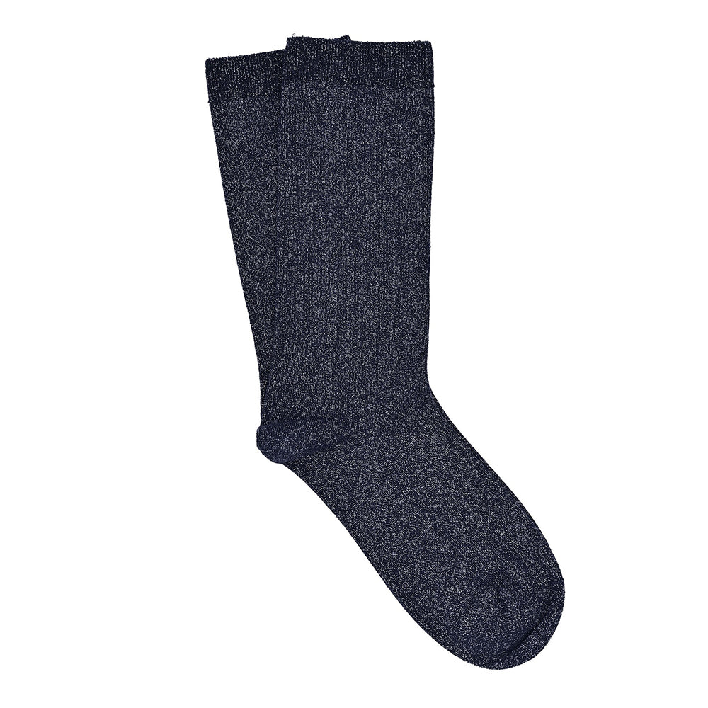 ILux 1572 Shimmie Soft Tencel Shimmery Crew Sock | Simons Shoes