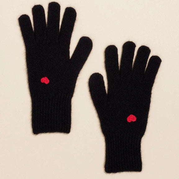 Hansel from Basel Cashmere Heart Gloves