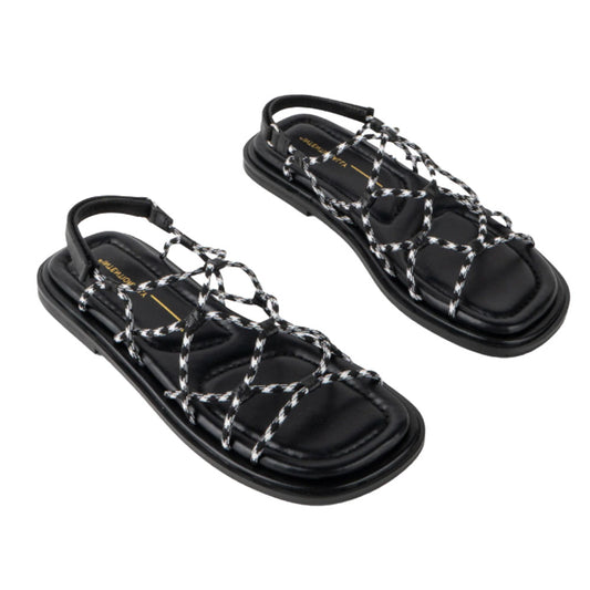 Intentionally Blank Lychee Womens Shoes BlackWhite