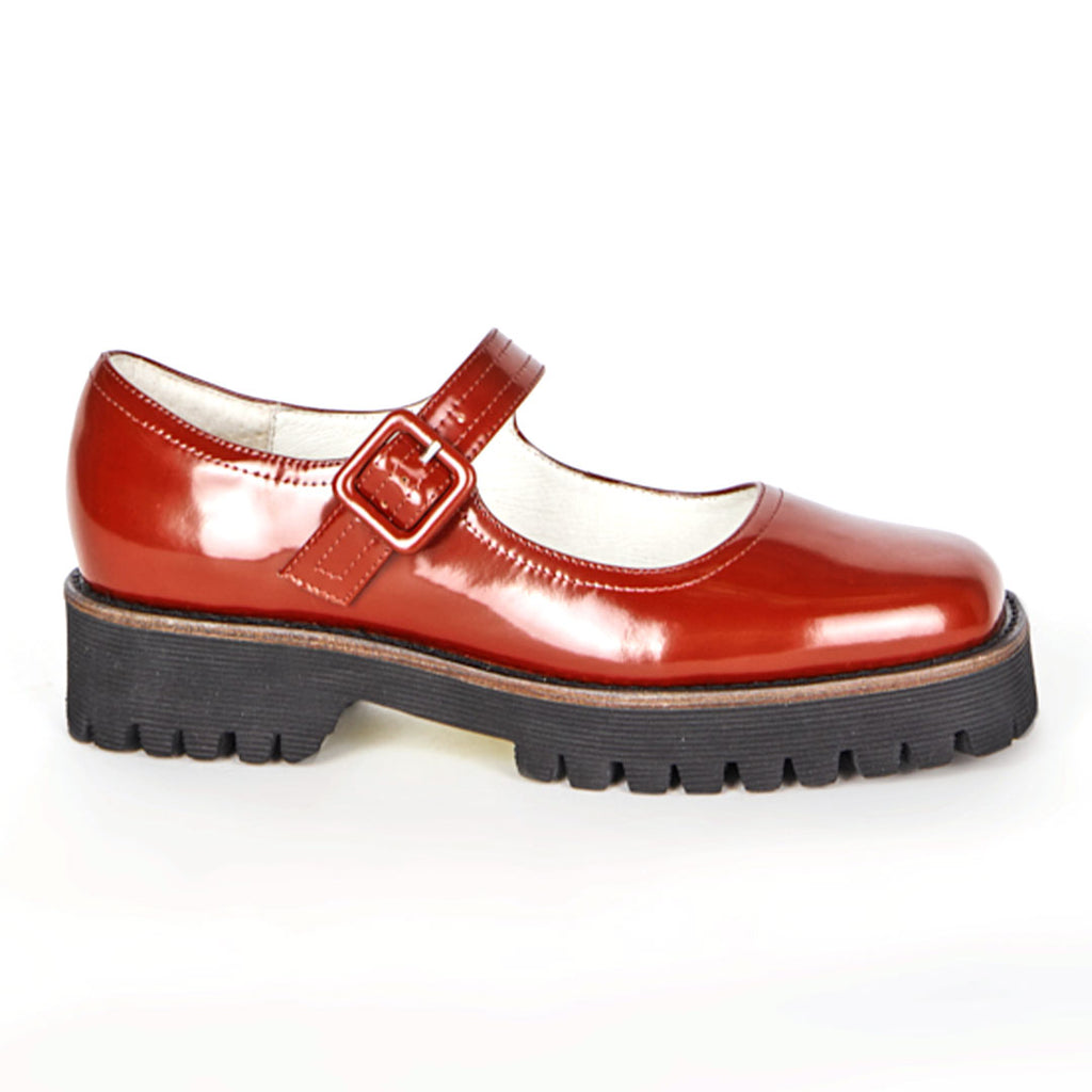 Intentionally Blank Veronica Mary Jane Womens Shoes Tomato