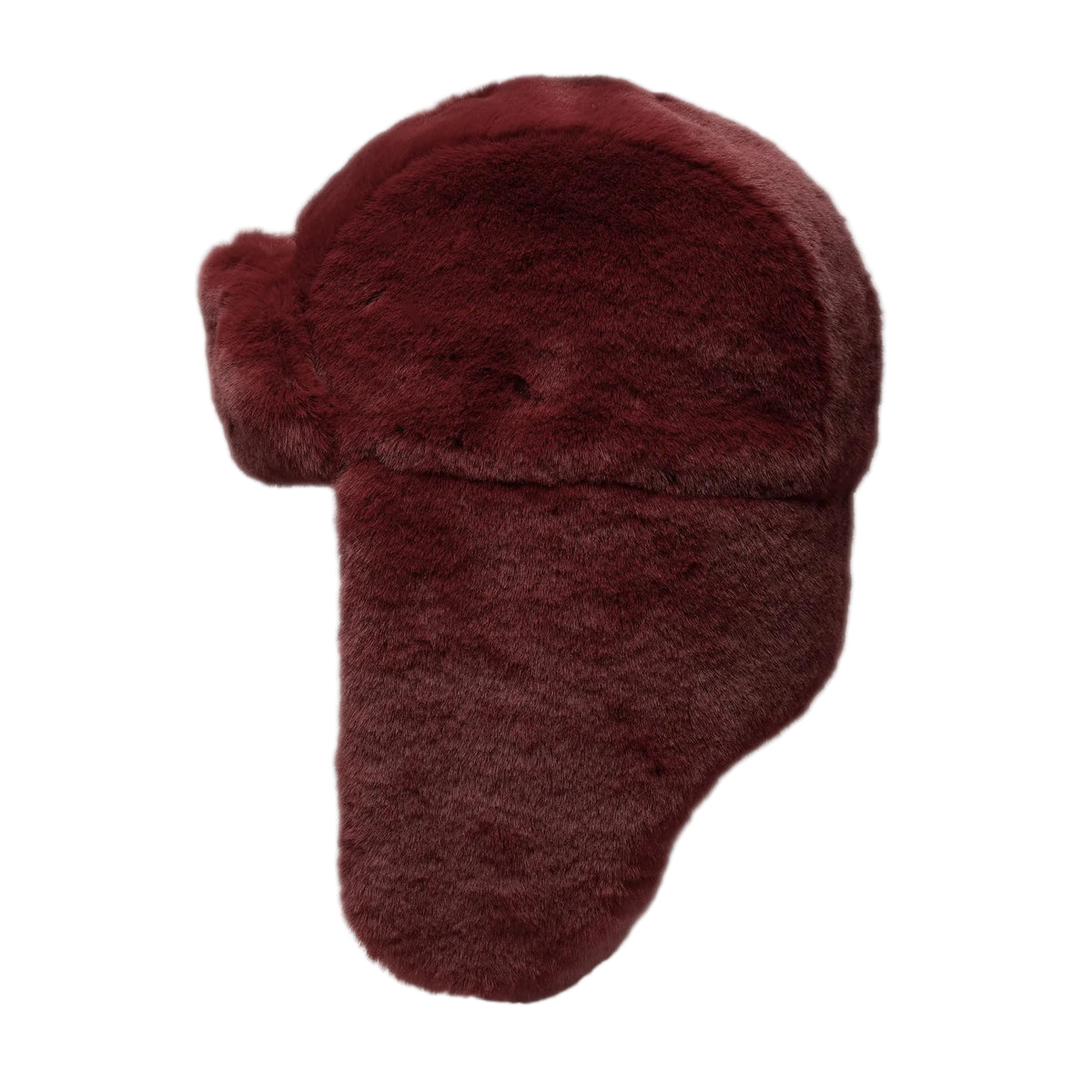 Wyeth Sigita Burgundy Faux Fur Trapper Hat 