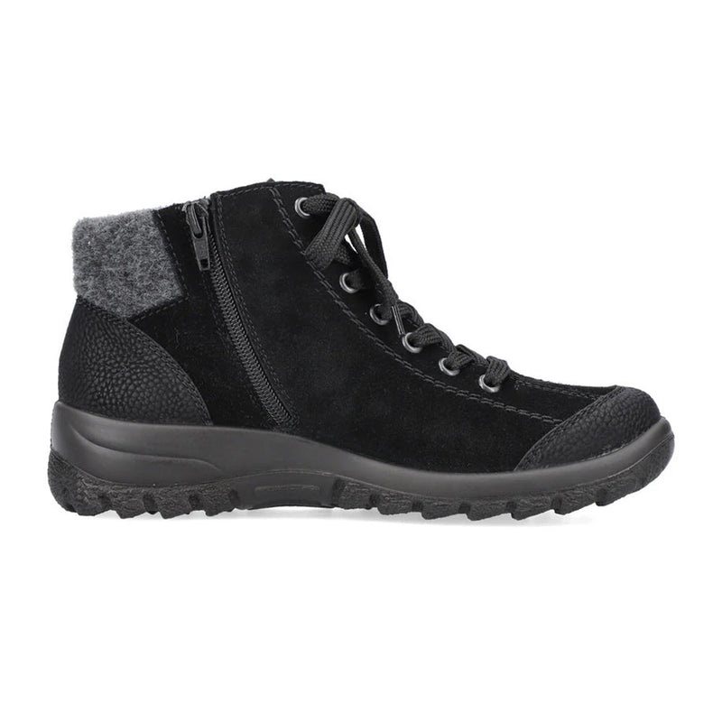 Rieker L7132 Womens Shoes Schwarz
