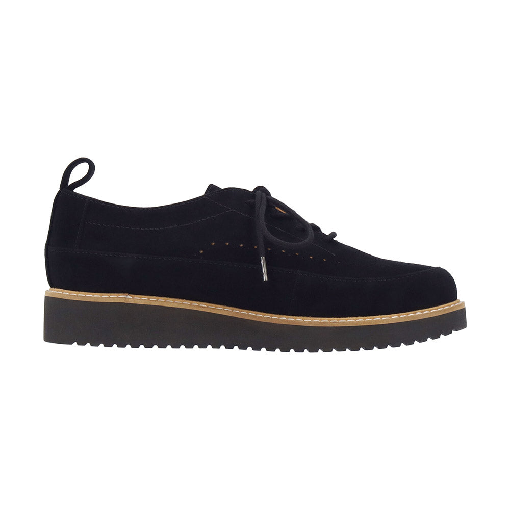 L'Amour Des Pieds Xindra Black Kid Suede