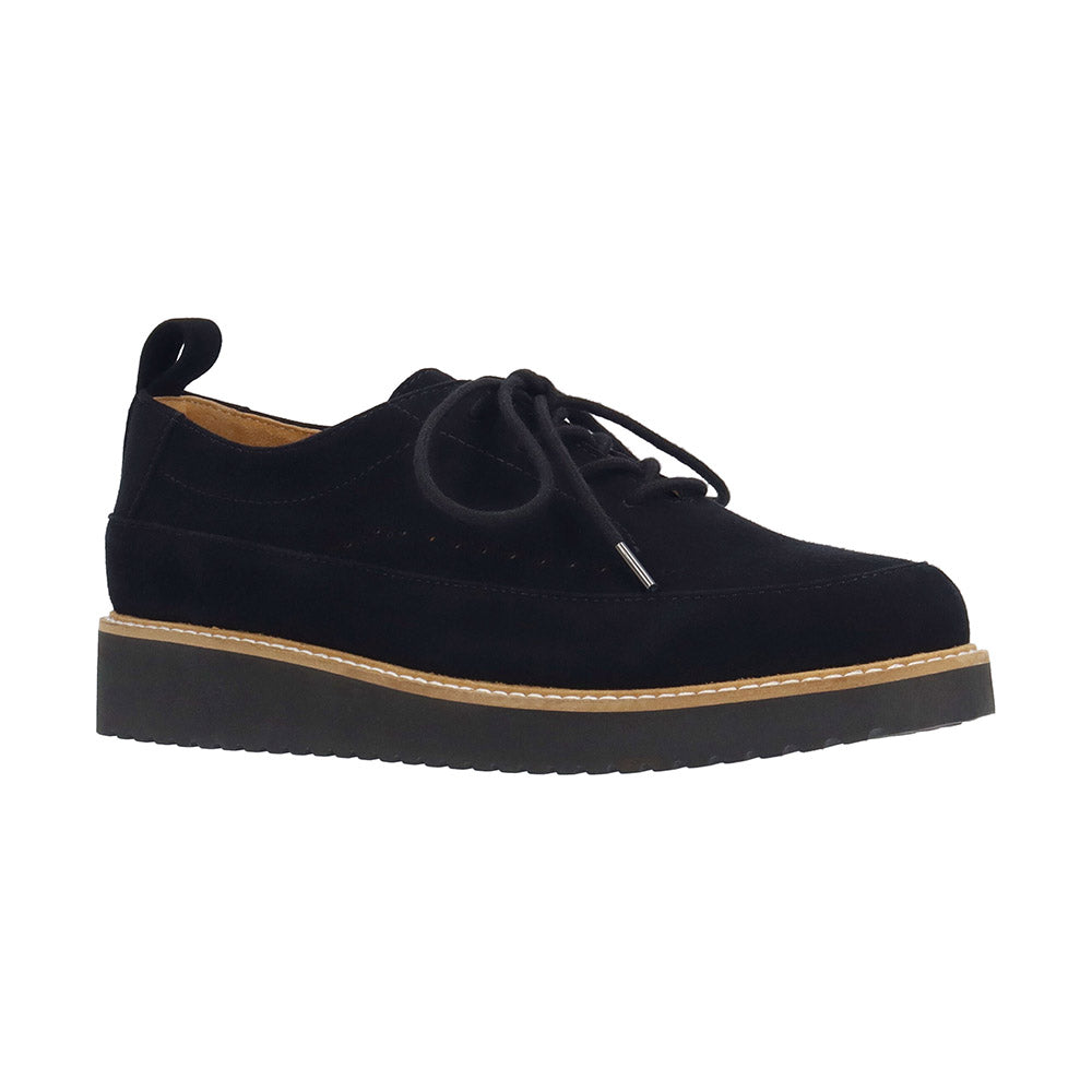 L'Amour Des Pieds Xindra Black Kid Suede