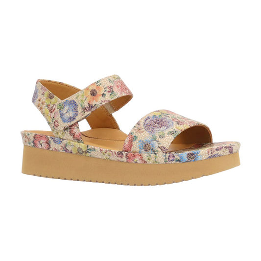 L'Amour Des Pieds Abrilla Sandal - Beige/Pastel Womens Shoes Beige/Pastel