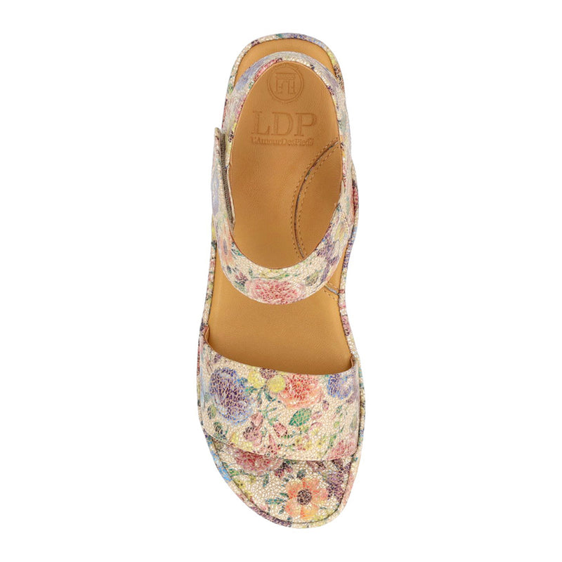 L'Amour Des Pieds Abrilla Sandal - Beige/Pastel Womens Shoes