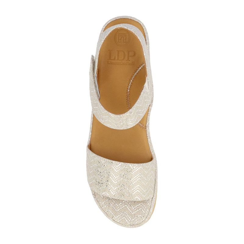 L'Amour Des Pieds Abrilla Sandal - Taupe Womens Shoes
