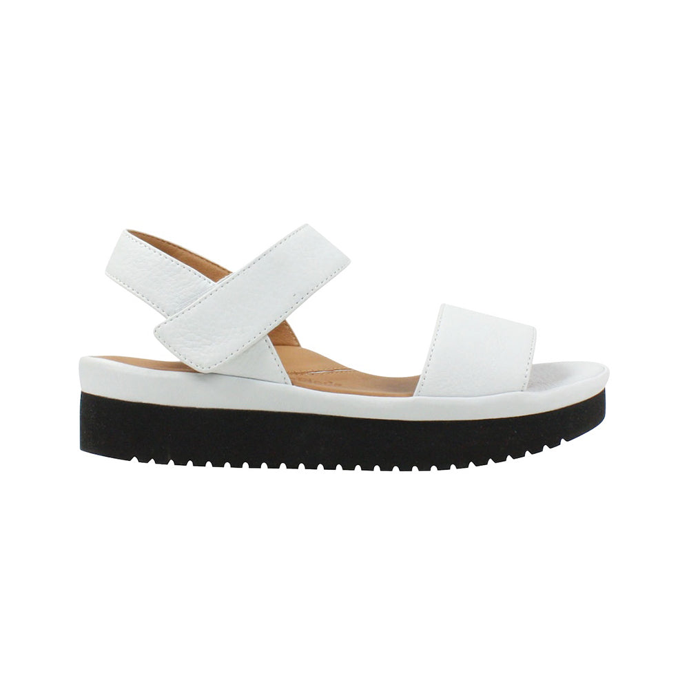 L'Amour Des Pieds Abrilla Sandal - White Womens Shoes