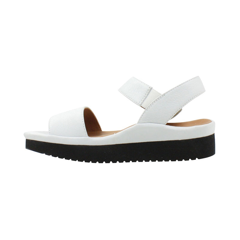 L'Amour Des Pieds Abrilla Sandal - White Womens Shoes