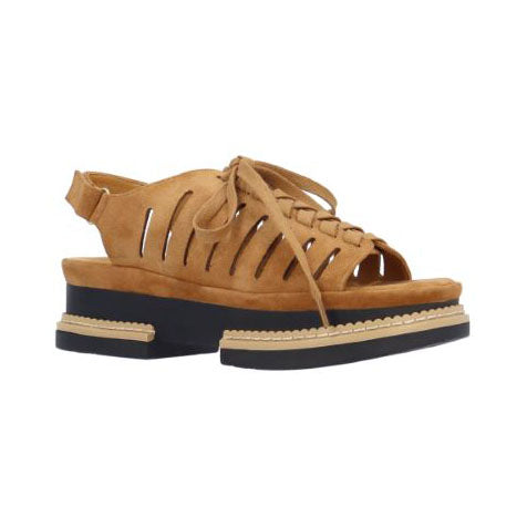 L'Amour Des Pieds Adriel Womens Shoes Coffee Kidsuede