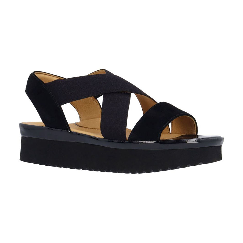 L'Amour Des Pieds Aizling Slip On Sandal Black