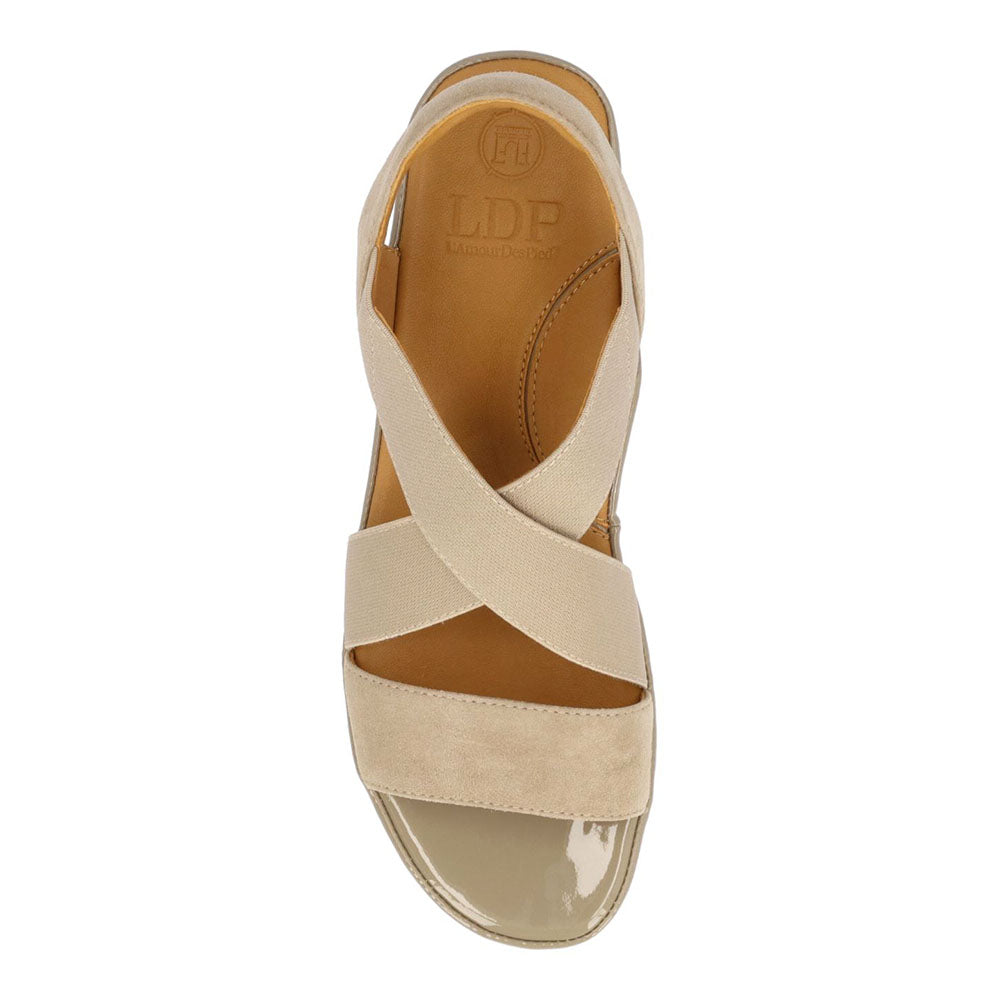 L'Amour Des Pieds Aizling Slip On Sandal