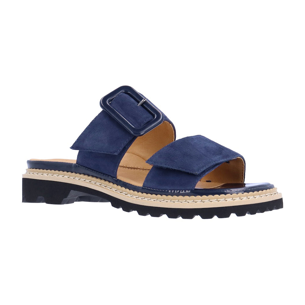 Navy Kid Suede