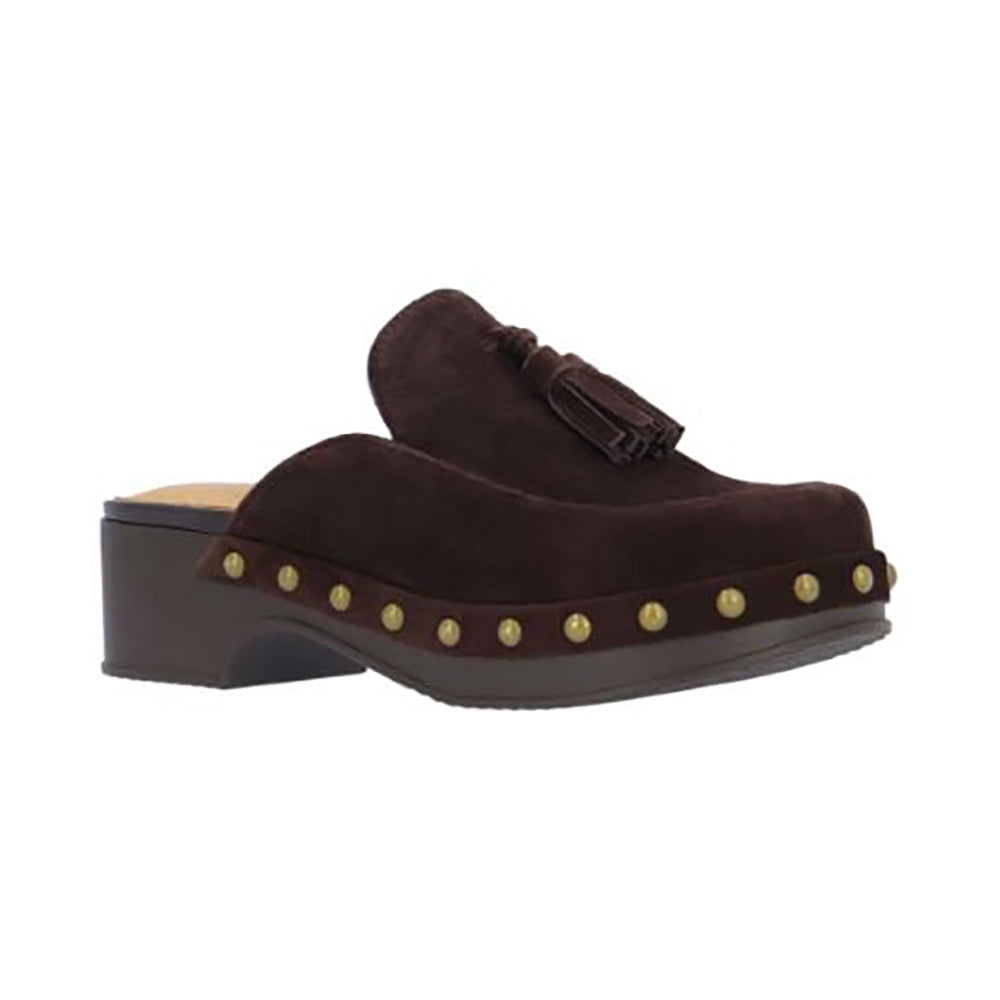 L'Amour Des Pieds Gracen Clog Chocolate