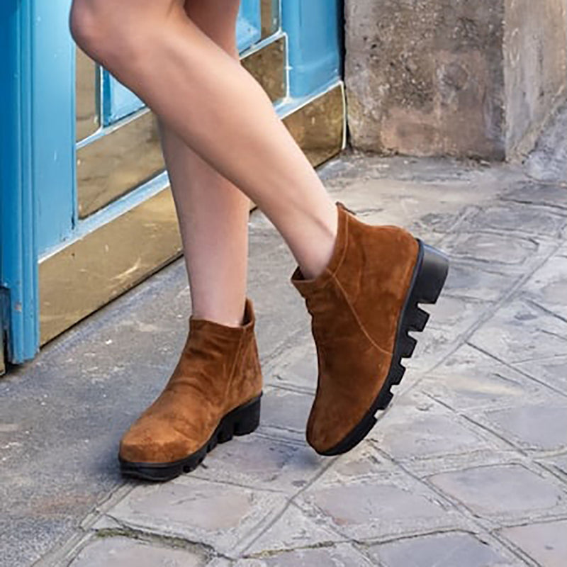 L'Amour Des Pieds Hadirat Suede Ankle Boot | Simons Shoes
