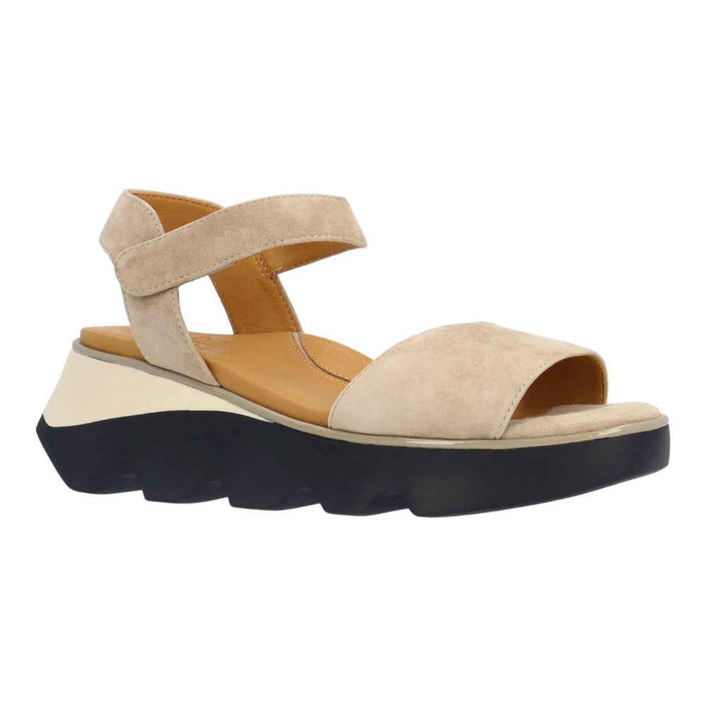 L'Amour Des Pieds Halsten Womens Shoes Taupe Kid Suede