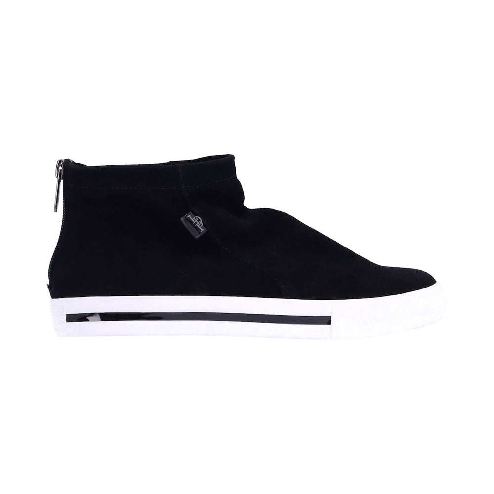 L'Amour Des Pieds Kaila Womens Shoes Black Kid Suede